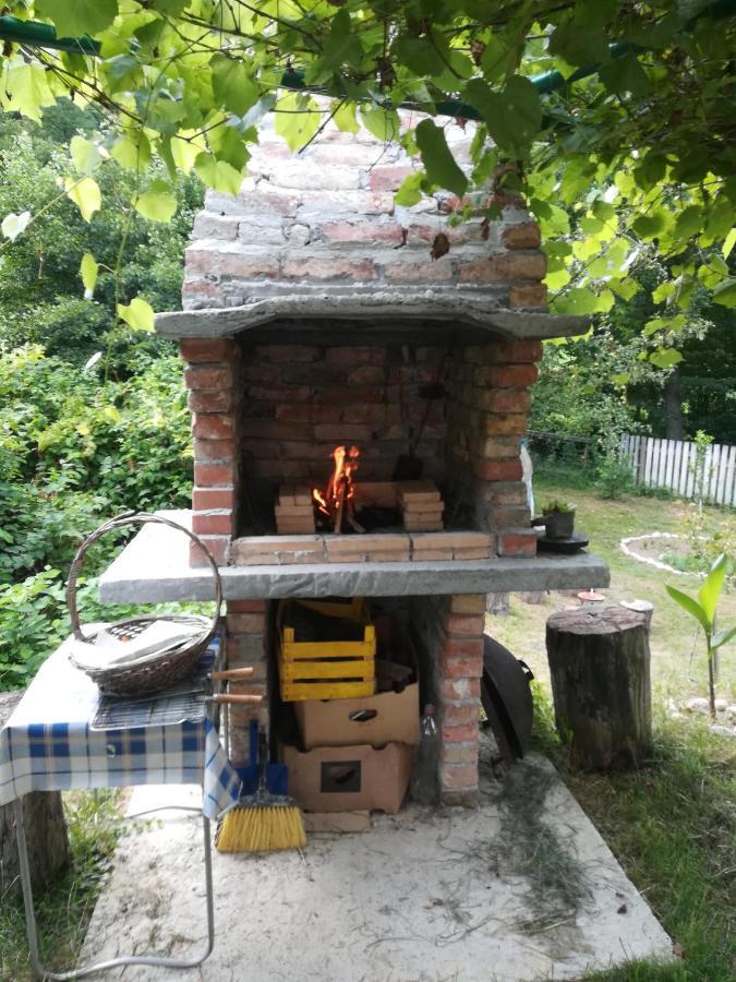 Cottage Forest Stream Високо Екстериор снимка