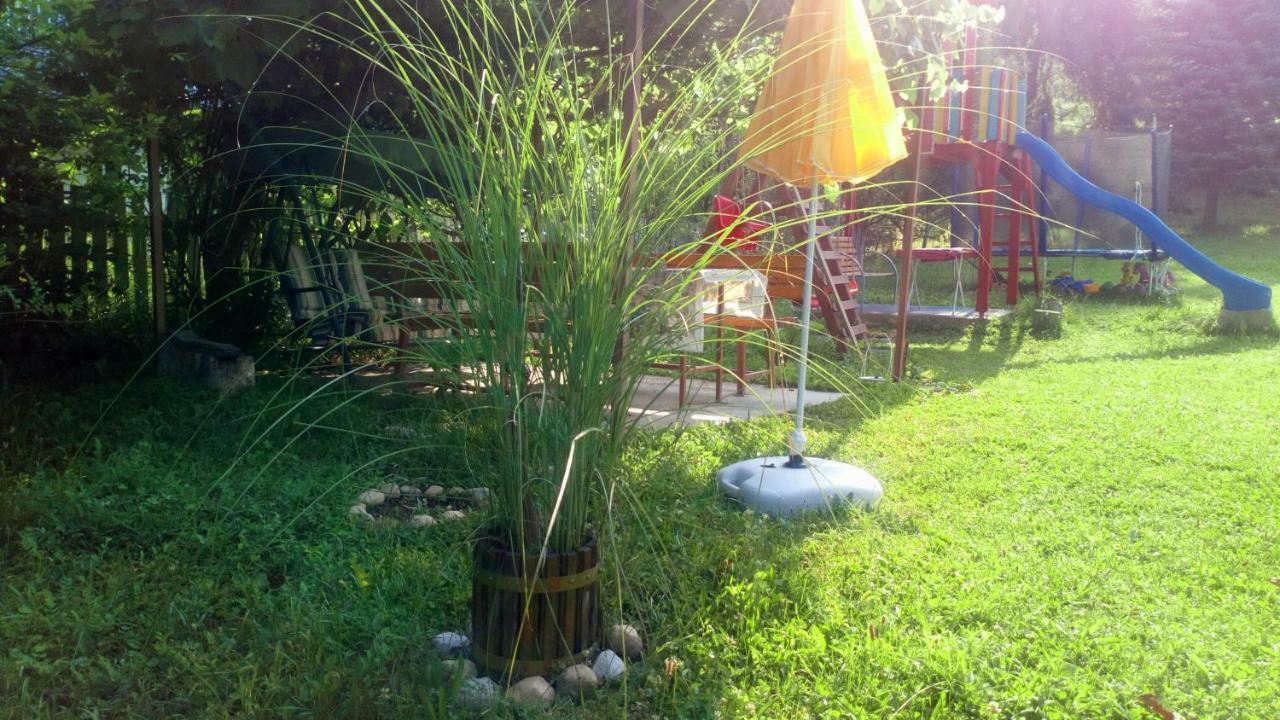 Cottage Forest Stream Високо Екстериор снимка